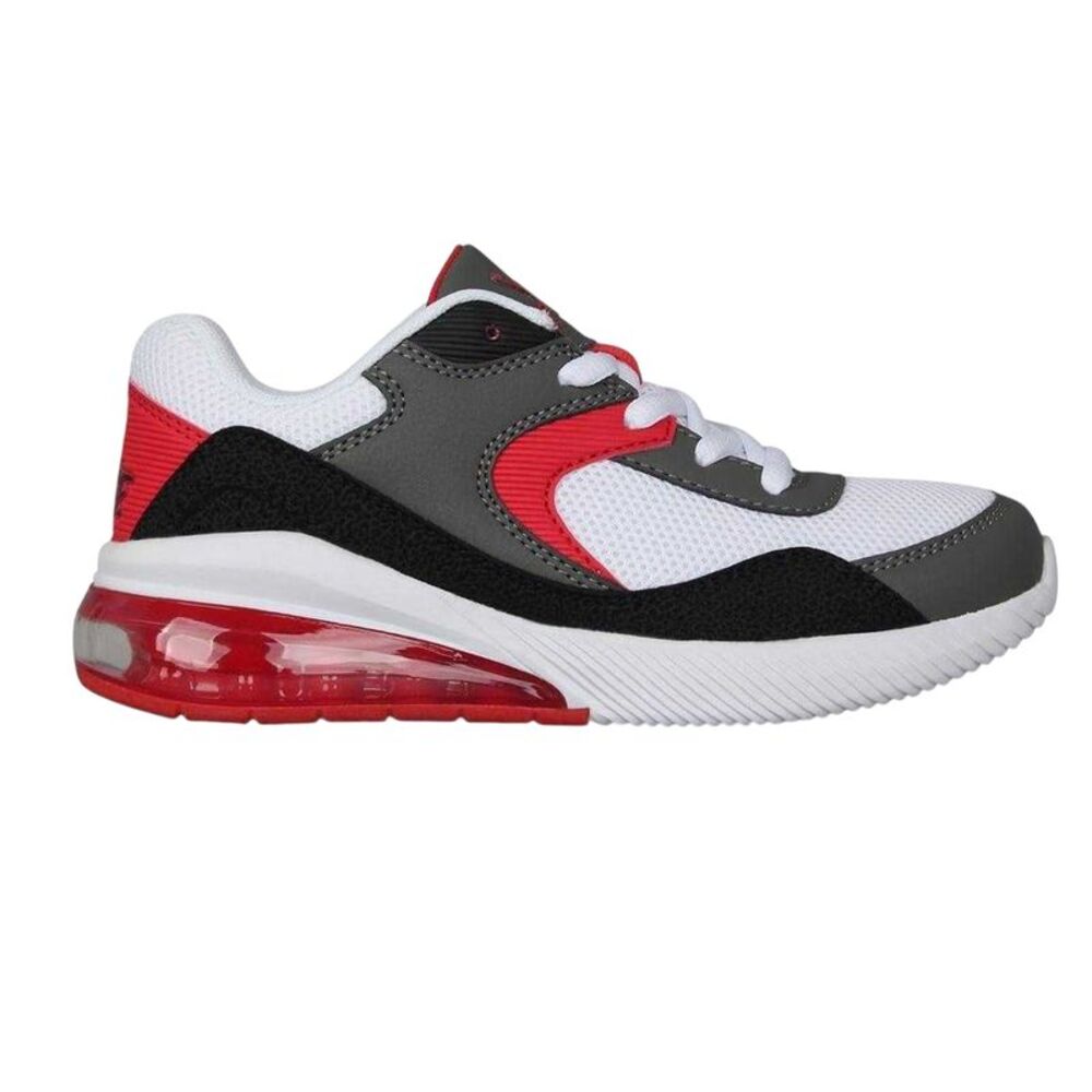 Rise Childrens/Kids Dispatch Basketball Shoes / White/Red